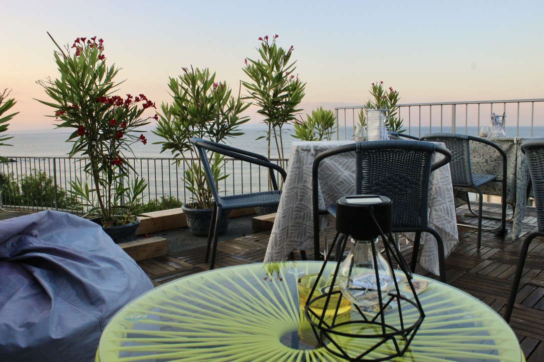 Evening terrace